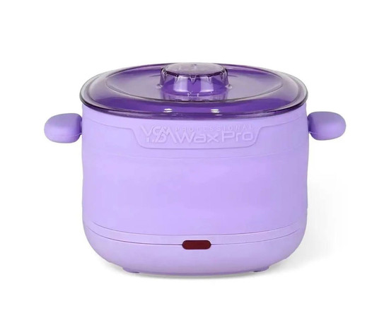 Зображення 2 Силіконовий баночний воскоплав YАM-1002A на 100 Вт (400 мл.) – для розігріву воску, складний Фіолетовий