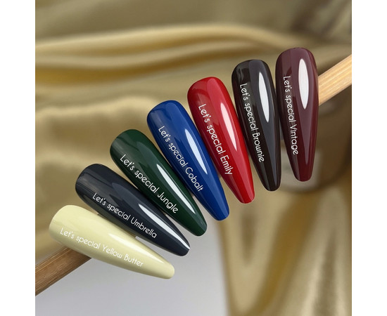 Зображення 2 Гель-лак Nails of the Day Let's Special Umbrella темно-графітовий, 10 мл, Об'єм (мл, г): 10, Колір: Umbrella