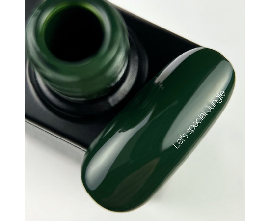 Зображення 3 Гель-лак Nails of the Day Let's Special Jungle темно-зелений, 10 мл, Об'єм (мл, г): 10, Колір: Jungle