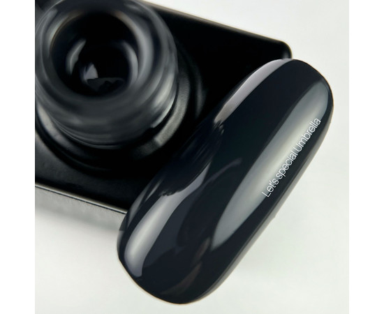 Зображення 3 Гель-лак Nails of the Day Let's Special Umbrella темно-графітовий, 10 мл, Об'єм (мл, г): 10, Колір: Umbrella