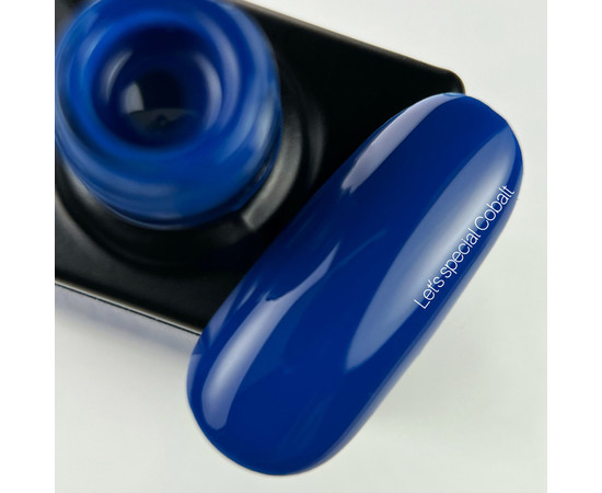 Зображення 3 Гель-лак Nails of the Day Let's Special Сobalt насичений синій, 10 мл, Об'єм (мл, г): 10, Колір: Сobalt