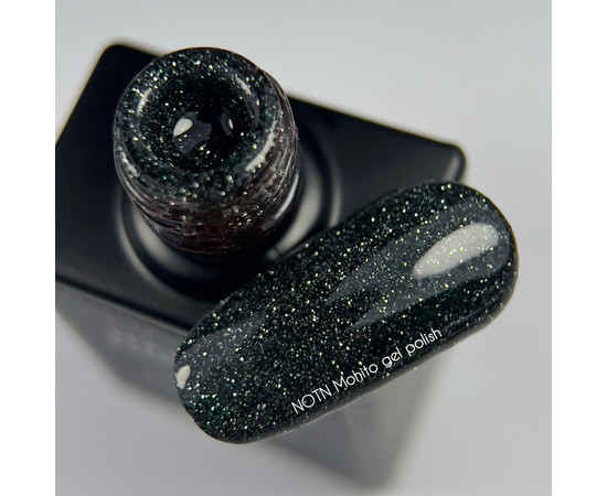 Зображення 2 Гель-лак Nails Of The Night Cocktails Mohito темно-зелений, 10 мл, Об'єм (мл, г): 10, Колір: Mohito