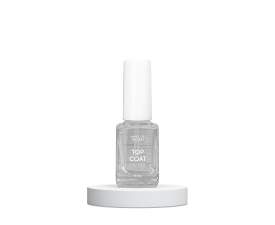 Зображення 2 Топове покриття для лаку Nails of the Day Top Coat, 11 мл
