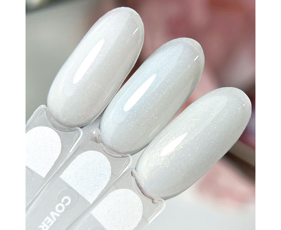 Зображення 3 База камуфлююча Nails of the Day Cover base New Formula Milk №06 молочний з блакитним шимером, 10 мл, Об'єм (мл, г): 10, Колір: milk 06