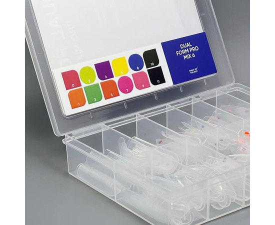 Изображение 5 Набор форм для наращивания ногтей Nails of the Day Pro Mix 6 12 видов, 144 шт 