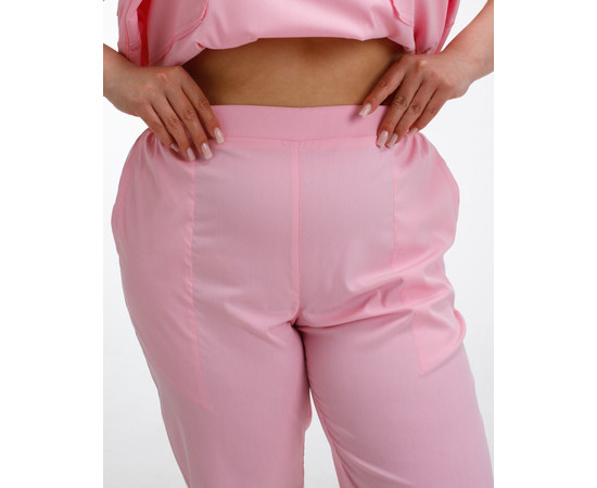 Изображение 7 Медицинский костюм женский Сидней розовый р. 44, "БЕЛЫЙ ХАЛАТ" 497-337-677, Размер: 44, Цвет: розовый