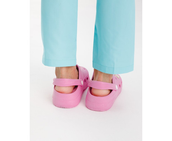 Изображение 3 Медицинские женские сабо Eva розовые р. 38, "БЕЛЫЙ ХАЛАТ" 493-337-929, Размер: 38, Цвет: розовый