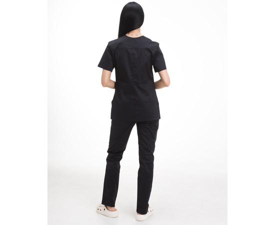 Зображення 2 БілХал Медичний костюм жіночий Топаз чорний 52, Розмір: 52, Цвет: чорний