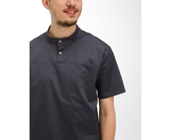 Зображення 4 БілХал Медичний костюм чоловічий Денвер темно-сірий 46, Розмір: 46, Цвет: темно-сірий