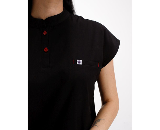 Зображення 4 БілХал Медичний костюм жіночий Сідней чорний 52, Розмір: 52, Цвет: чорний