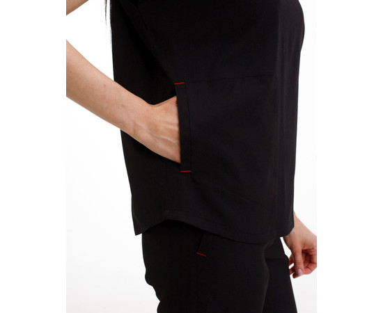 Зображення 5 БілХал Медичний костюм жіночий Сідней чорний 44, Розмір: 44, Цвет: чорний