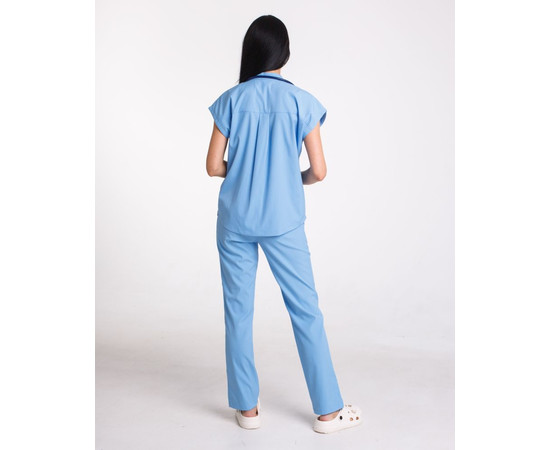 Зображення 4 БілХал Медичний костюм жіночий Сідней блакитний 54, Розмір: 54, Цвет: блакитний