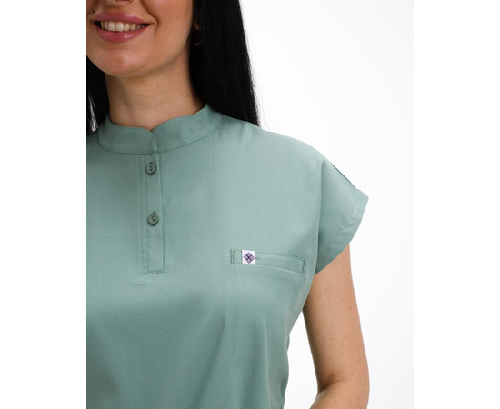 Зображення 3 БілХал Медичний костюм жіночий Сідней оливковий 48, Розмір: 48, Цвет: оливковий