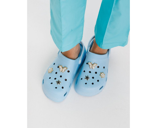 Зображення 3 Медичні жіночі сабо Eva блакитні р. 38, "БІЛИЙ ХАЛАТ" 493-333-929, Розмір: 38, Цвет: блакитний