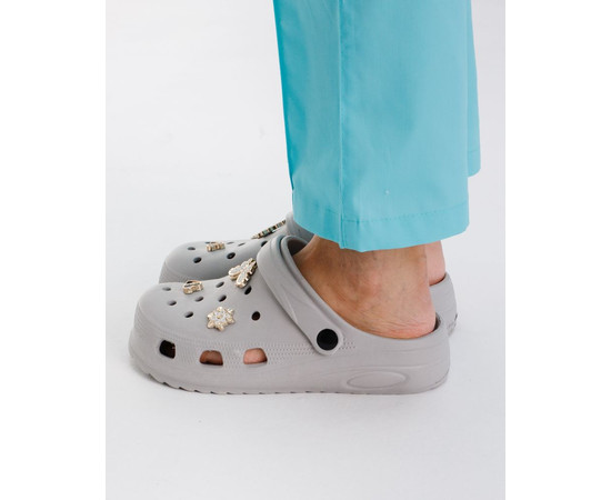 Зображення 2 Медичні жіночі сабо Eva сірі р. 39, "БІЛИЙ ХАЛАТ" 493-328-929, Розмір: 39, Цвет: сірий