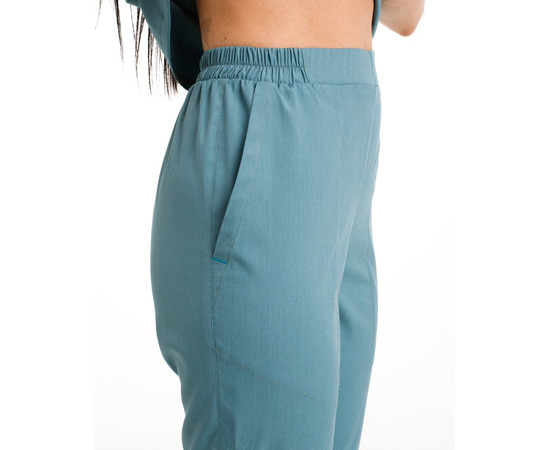 Зображення 7 БілХал Медичний костюм жіночий Сідней лазурно-сірий 48, Розмір: 48, Цвет: блакитно-сірий