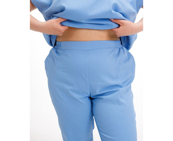 Зображення 5 БілХал Медичний костюм жіночий Сідней блакитний 50, Розмір: 50, Цвет: блакитний