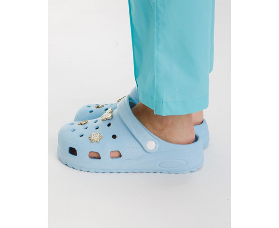 Зображення 4 Медичні жіночі сабо Eva блакитні р. 36, "БІЛИЙ ХАЛАТ" 493-333-929, Розмір: 36, Цвет: блакитний