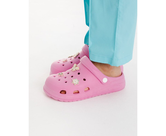 Зображення 2 Медичні жіночі сабо Eva рожеві р. 40, "БІЛИЙ ХАЛАТ" 493-337-929, Розмір: 40, Цвет: рожевий