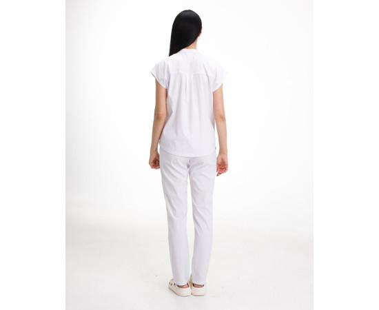 Изображение 2 Медицинский костюм женский Сидней белый р. 50, "БЕЛЫЙ ХАЛАТ" 497-324-677, Размер: 50, Цвет: белый