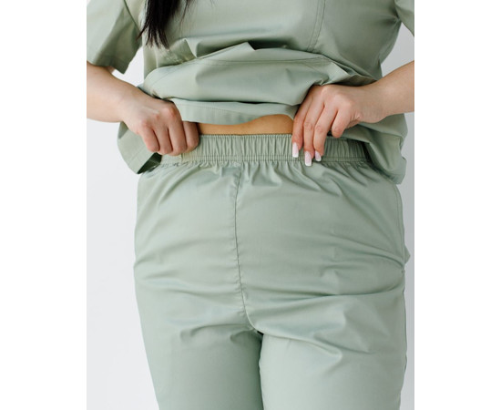 Изображение 7 Медицинский костюм женский Топаз фисташковый +SIZE р. 60, "БЕЛЫЙ ХАЛАТ" 492-396-705, Размер: 60, Цвет: фисташковый