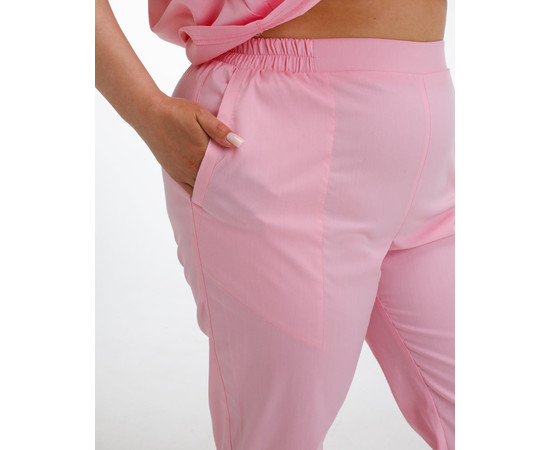 Изображение 8 Медицинский костюм женский Сидней розовый р. 44, "БЕЛЫЙ ХАЛАТ" 497-337-677, Размер: 44, Цвет: розовый