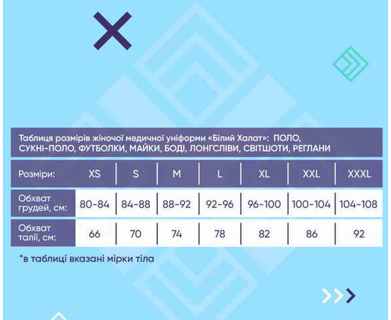 Изображение 8 Медицинское поло женское ментол р. M, "БЕЛЫЙ ХАЛАТ" 147-441-677, Размер: M, Цвет: ментол
