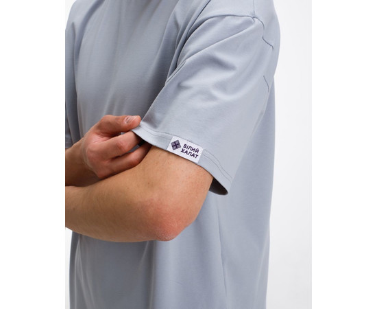Изображение 7 Медицинская футболка унисекс серая р. S, "БЕЛЫЙ ХАЛАТ" 453-328-922, Размер: S, Цвет: серый