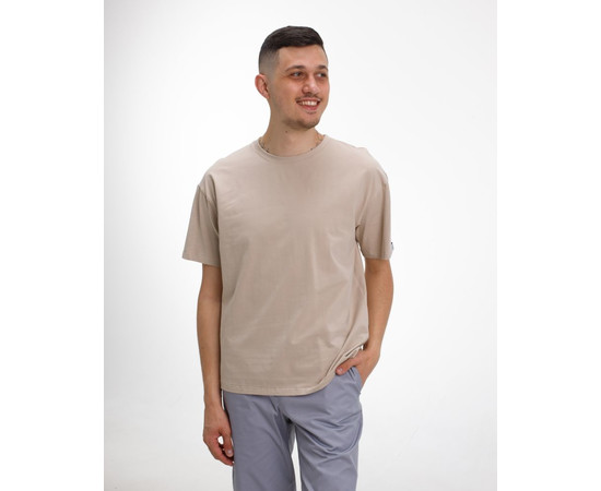 Зображення 2 БілХал Медична футболка унісекс бежева XS, Розмір: XS, Цвет: бежевый