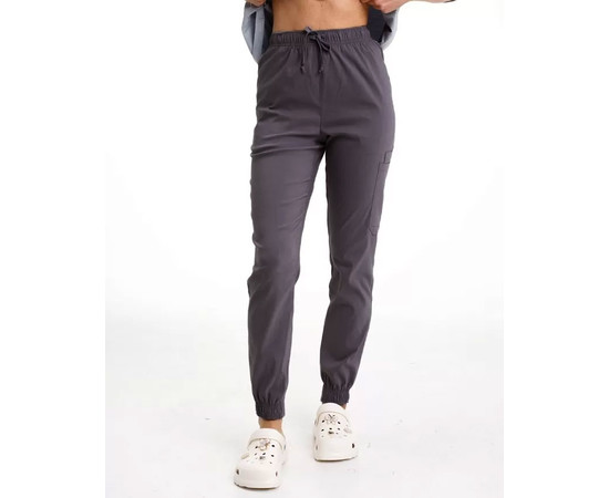 Зображення 5 БілХал Медичні штани жіночі джогери темно-сірі 44, Розмір: 44, Цвет: темно-сірий