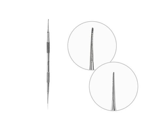 Изображение 5 Лопатка педикюрная Raiz Work PW-9 форма 9 (тонкая пилка прямая и пилка с загнутым концом)