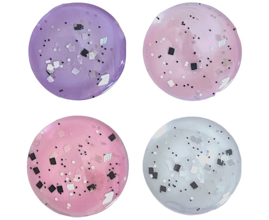 Зображення 3 Матове топове покриття UNO Monochrome Vervet Top для нігтів із чорними та білими частинками, 12 мл.