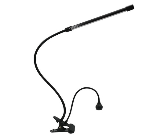 Зображення 3 Лампа настільна FX-214 2в1: для фіксації верхніх форм (5 Вт.) + для освітлення (15 Вт.), на прищіпці