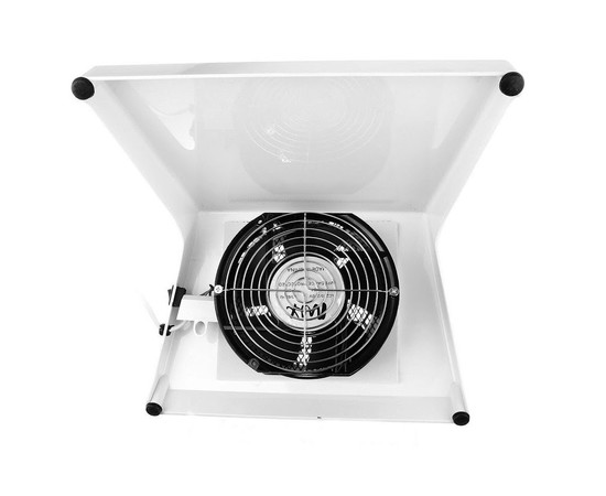 Зображення 4 Професійна настільна витяжка MAX для манікюру та педикюру, 120 Вт. Білий