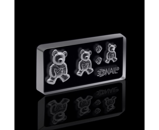 Изображение 2 Силиконовые 3D-молды для объемного дизайна ногтей Kodi №04