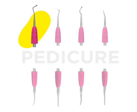 Изображение 6 Рабочая часть лопатки Staleks Pro Combo UNIQ 31 кюретка (загиб слева) (WPPQ-31)