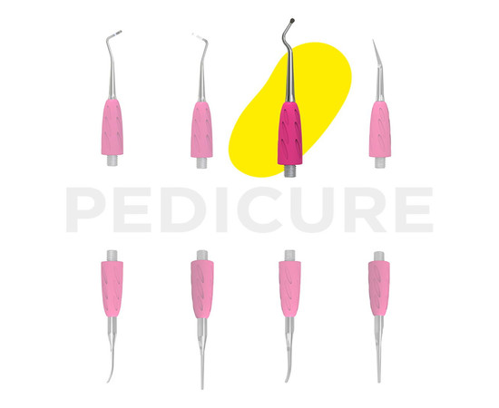 Изображение 6 Рабочая часть лопатки Staleks Pro Combo UNIQ 33 кюретка полусфера (WPPQ-33)