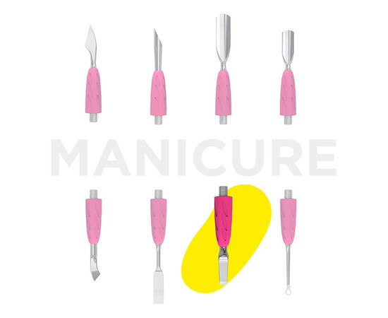 Зображення 6 Робоча частина лопатки Staleks Pro Combo UNIQ 15 лопать пряма (WPPQ-15)