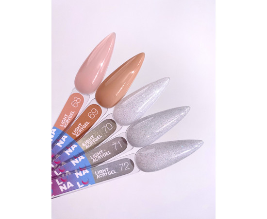 Изображение 6 Жидкий гель моделирующий для ногтей LUNAMoon Light Acrygel №71, 13 мл, Объем (мл, г): 13, Цвет: 71