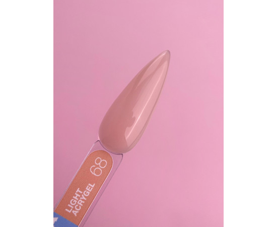 Изображение 2 Жидкий гель моделирующий для ногтей LUNAMoon Light Acrygel №68, 13 мл, Объем (мл, г): 13, Цвет: 68