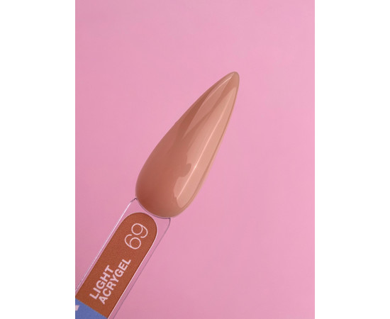 Изображение 2 Жидкий гель моделирующий для ногтей LUNAMoon Light Acrygel №69, 13 мл, Объем (мл, г): 13, Цвет: 69