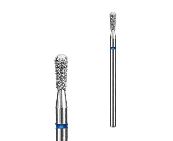 Зображення 2 Фреза алмазна Staleks Pro EXPERT сірник синя, діаметр 2.3 мм / робоча частина 5 мм (FA120B023/5)