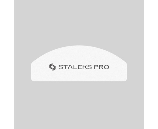 Изображение 2 Бафф для маникюра Staleks Pro mini EXPERT 41 полумесяц 100/180 грит, 20 шт (одноразовый)