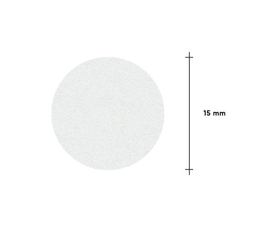 Изображение 2 Сменные файлы белые для педикюрного диска 320 грит Staleks Pro PODODISC S PDF-15-320w, 50 шт