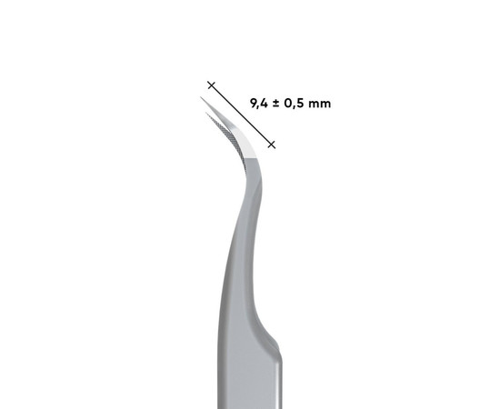Изображение 2 Пинцет профессиональный для ресниц Staleks Pro EXPERT 45 TYPE 1 изогнутый (TE-45/1)