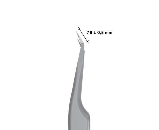 Изображение 2 Пинцет для ресниц Staleks Pro EXPERT 45 TYPE 8 mini L (TE-45/8)