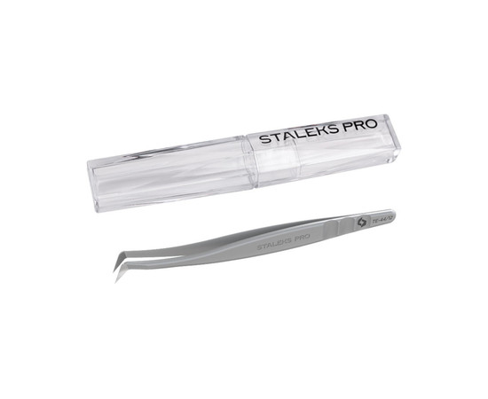 Изображение 4 Пинцет профессиональный для ресниц Staleks Pro EXPERT 44 TYPE 12 L-65 (TE-44/12)