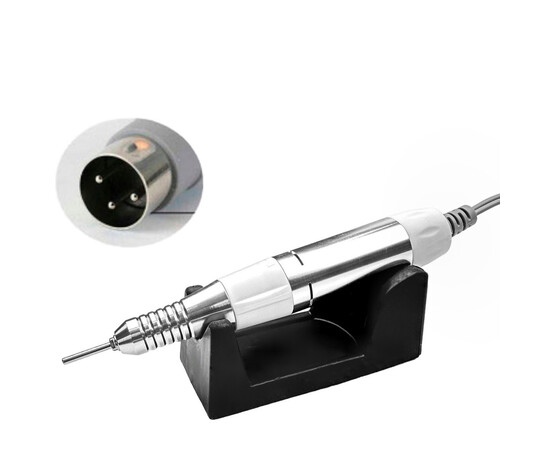 Изображение 3 Профессиональный фрезер 206А Chrom на 65 Вт. - 35000 об./мин. для маникюра и педикюра Золото с розовым