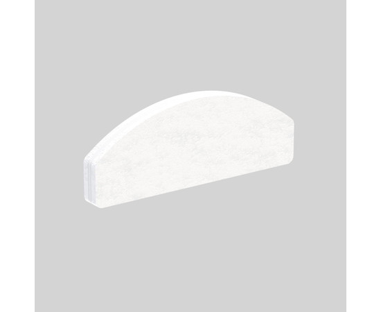 Изображение 5 Бафф для маникюра Staleks Pro mini EXPERT 41 полумесяц 100/180 грит, 20 шт (одноразовый)