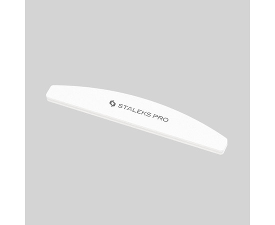 Изображение 6 Бафф для маникюра Staleks Pro EXPERT 41 полумесяц 100/180 грит, 10 шт (одноразовый)